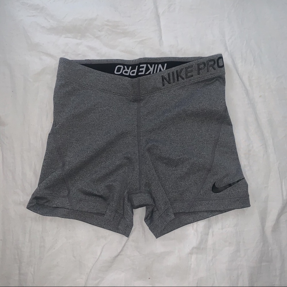 Grey Nike Pro Spandex